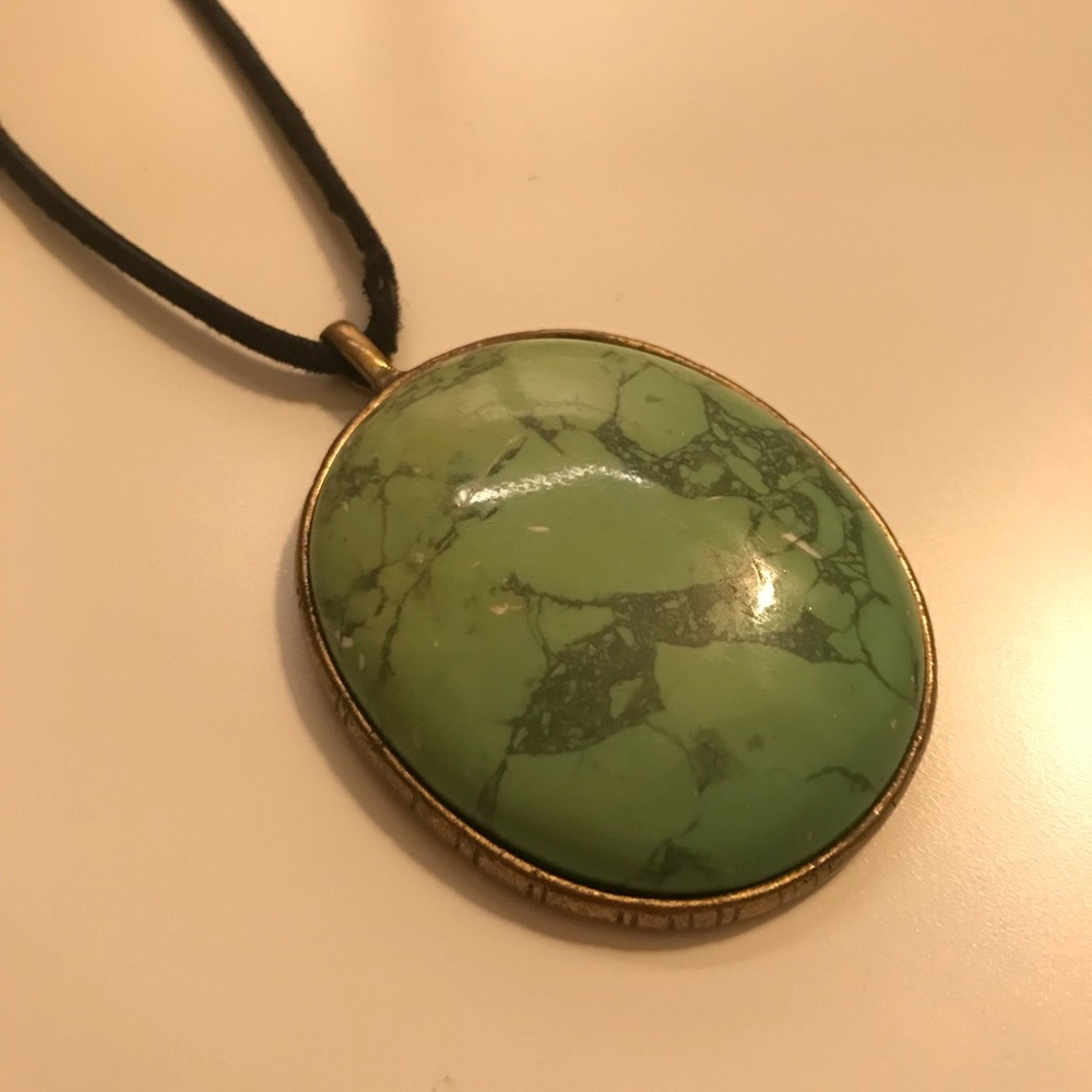 Lucky Brand Turquoise Pendant Necklace